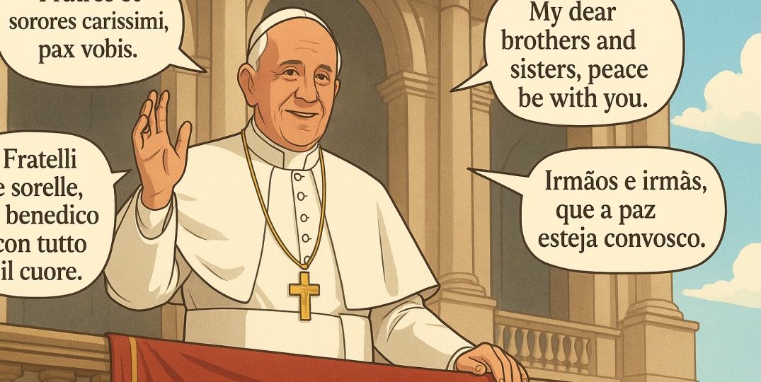Que Língua Fala o Novo Papa .
